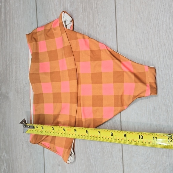 NEW L Space x Seaesta Seaside Gingham Women Buttom swim sz XS - Picture 6 of 8